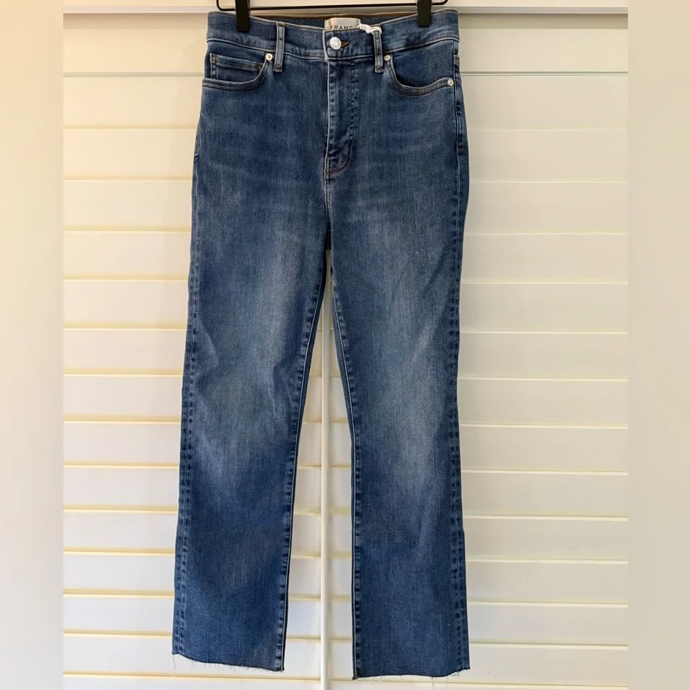 FRAME Denim LeHigh Straight Jeans